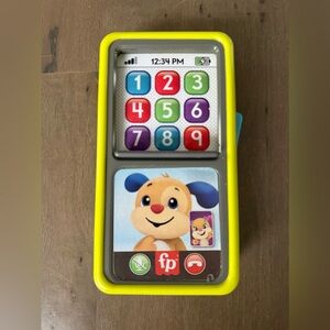 2022 Fisher-Price Laugh & Learn 2-in-1 Smart Slide to Learn Smart Phone Toy